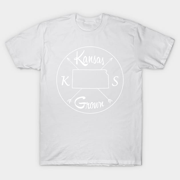 Kansas Grown KS T-Shirt by mindofstate